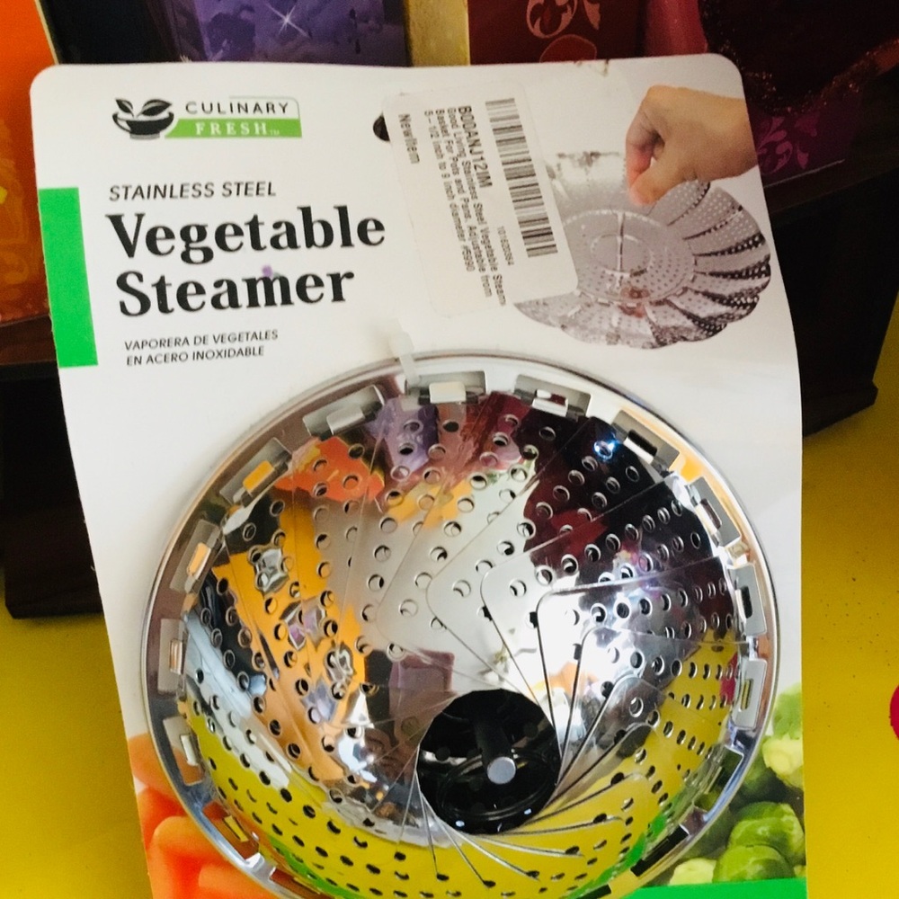 Culinary Fresh Stainless Steel Vegetable Steamer